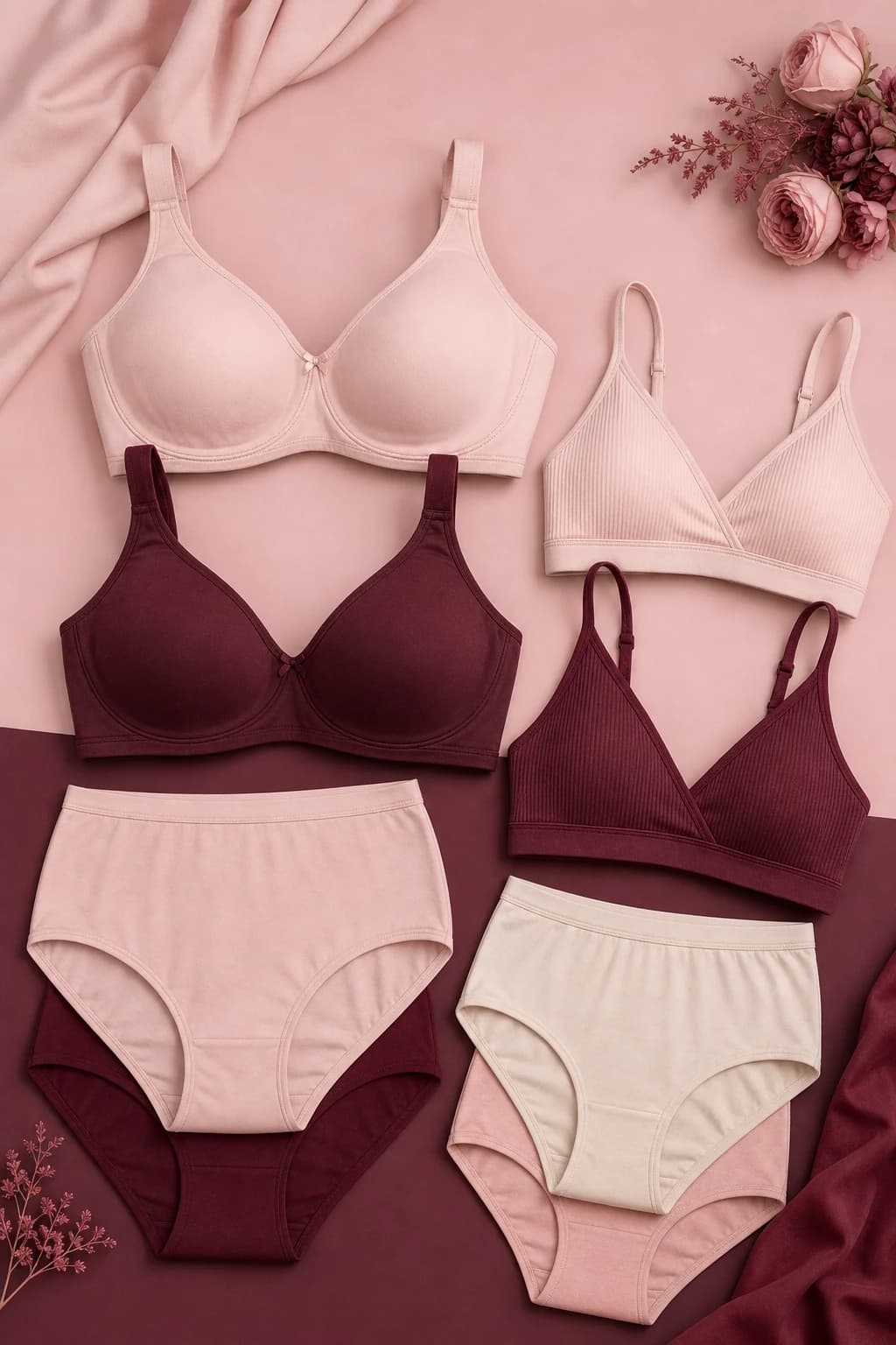 Bras, bralettes and women’s underwear