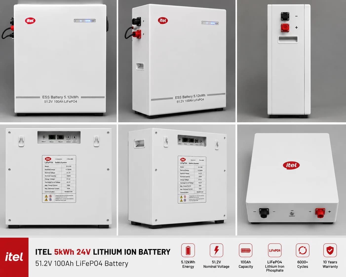 5kwh/24v lithium ion battery