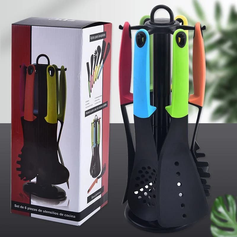 Multicolour Silicon spoon